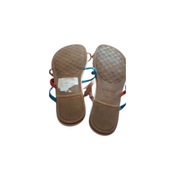 Nine West Women's Size 8.5 Strappy Slip On Sandals - Picture 4 of 5